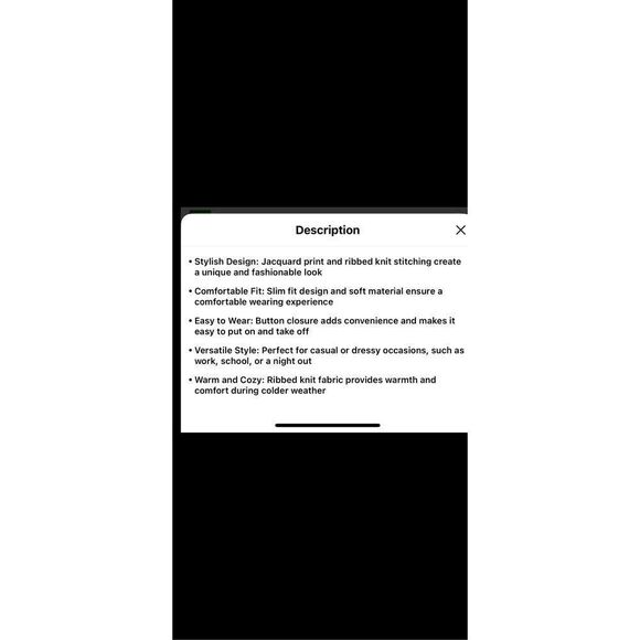 Beautiful Jacquard print top dress it up or down either way it will turn heads - Picture 5 of 11